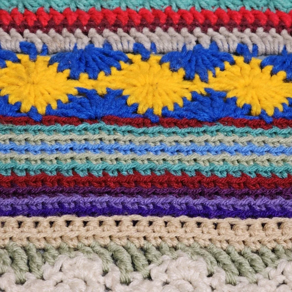 Breaking Bad Jessie Pinkman Handmade Crochet By Me As We Go‎ Stripey Blanket 3D